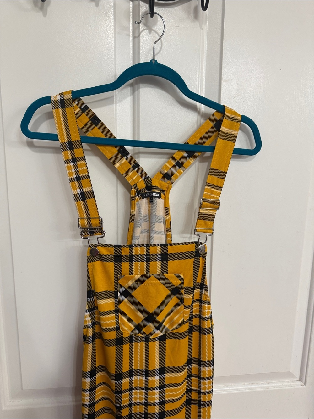 Yellow and Black overalls - Picture 3 of 6
